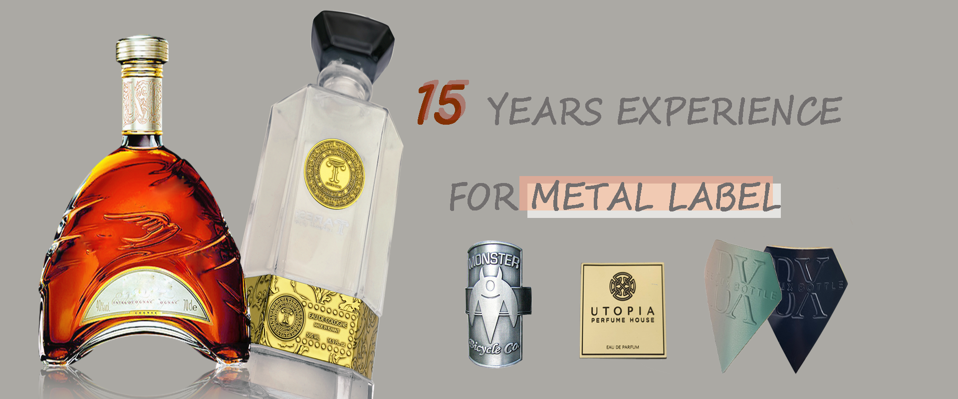 metal nameplate banner