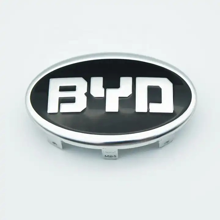 China suppliers custom car emblem manufacturer steering wheel brand logo for BYD make your private label car emblem