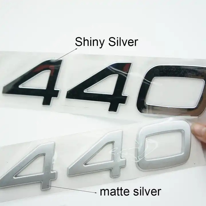 3d Plastic Logo / Custom 3d Car Emblem / ABS Chrome Car Badge