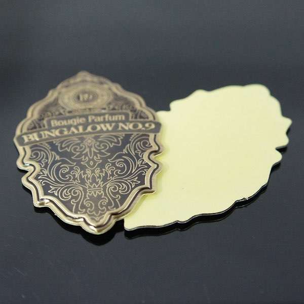  Custom elegant high quality popular waterproof perfume label
