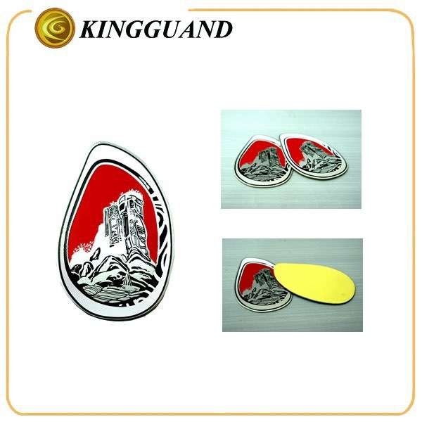  Custom embossed various waterproof box sticker