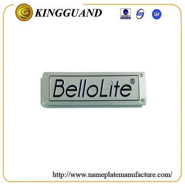  High level durable charming  private aluminum label