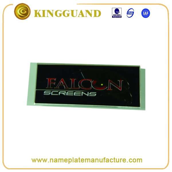  Custom attractive high quality aluminum label