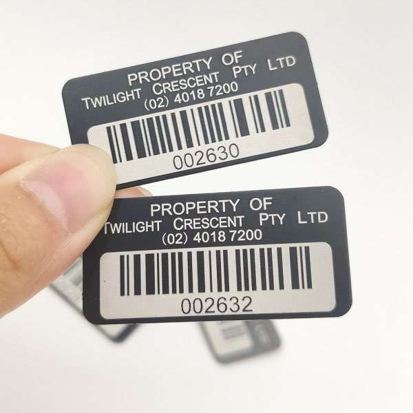  Custom cheap charming barcode label