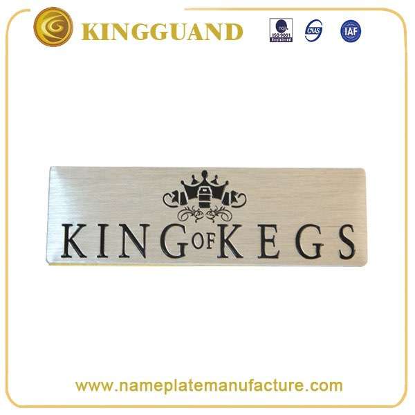  Custom attractive high quality aluminum label