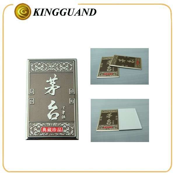  Wholesale perfect design embossed box label